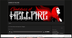 Desktop Screenshot of goddessofhellfire.com
